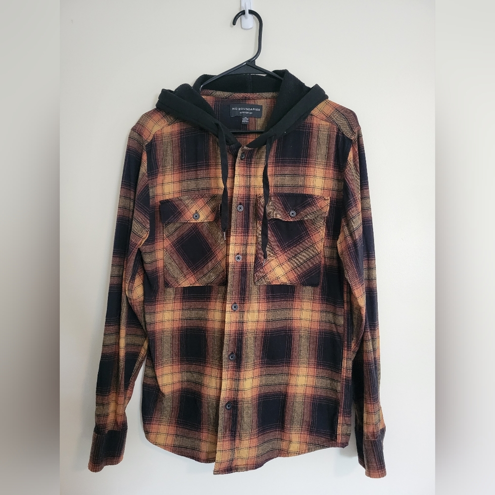 Men's Hooded Flannel